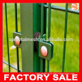 good quality low carbon wire PVC coated welded double wire fence